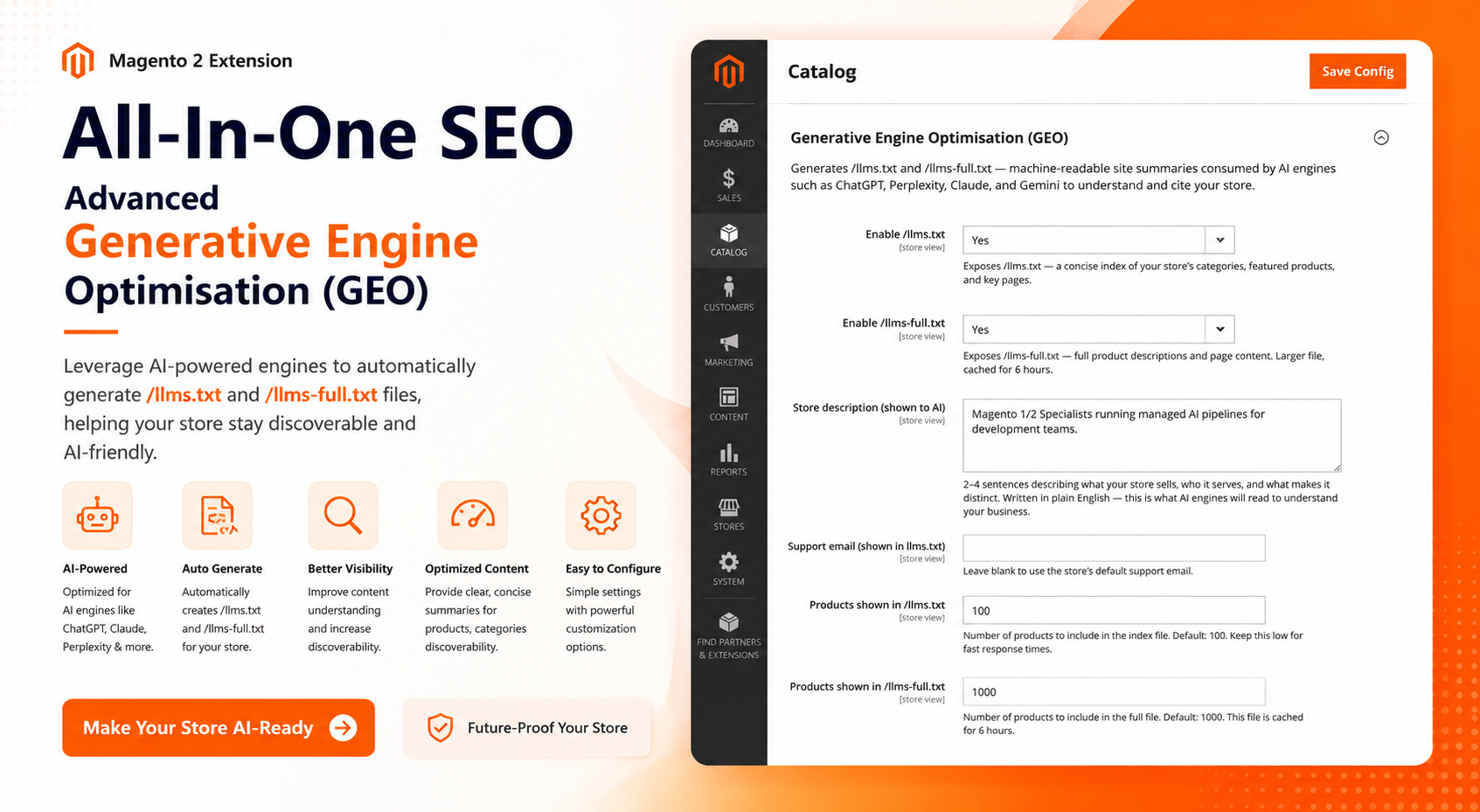 GEO - Generative Engine Optimisation for Magento2