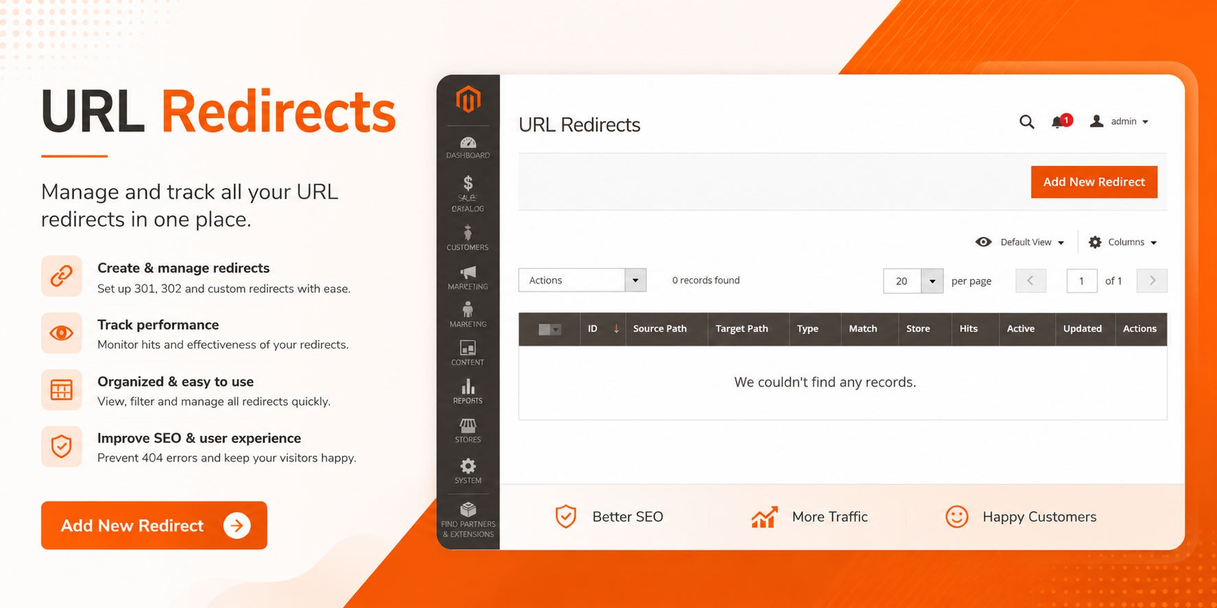 SEO Suite - URL redirects