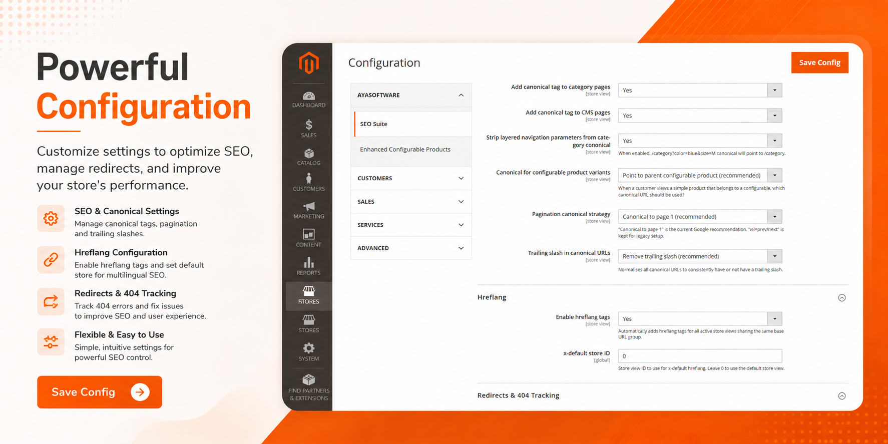 SEO Suite Extenssion  for Magento2 Conffiguration